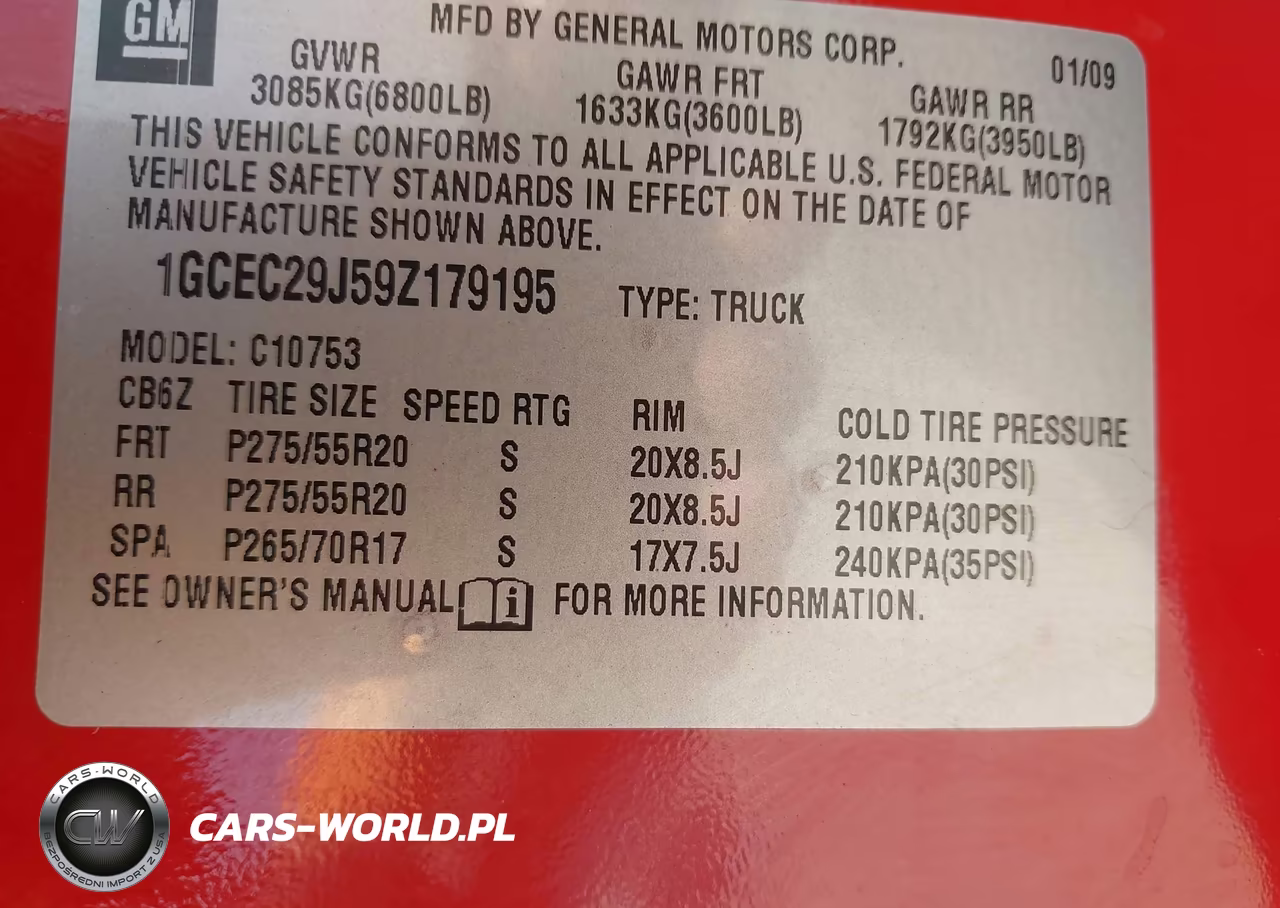 2009 Chevrolet Silverado 1500 Lt VIN:1GCEC29J59Z179195 - 9