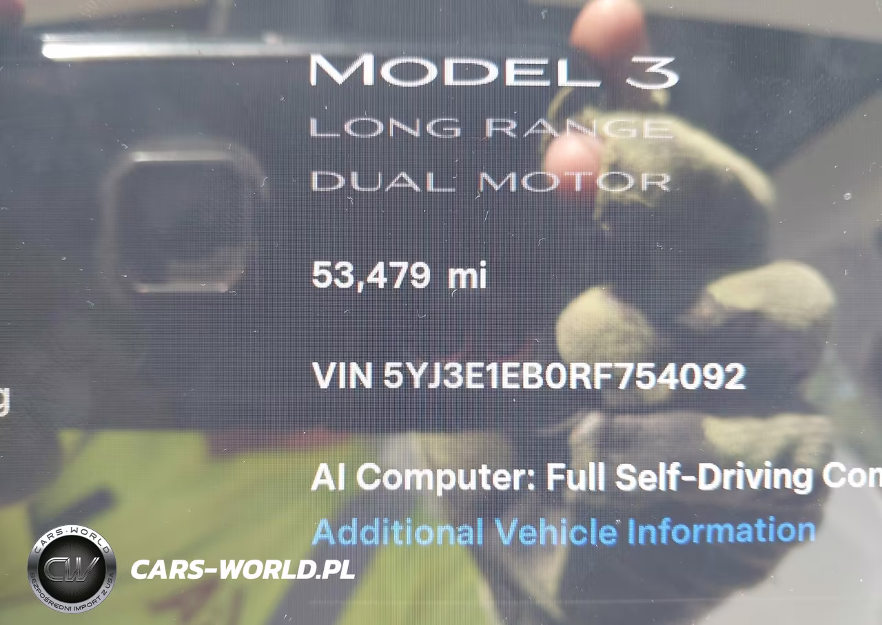 2024 Tesla Model 3 Long Range Dual Motor All-Wheel Drive VIN:5YJ3E1EB0RF754092 - 15