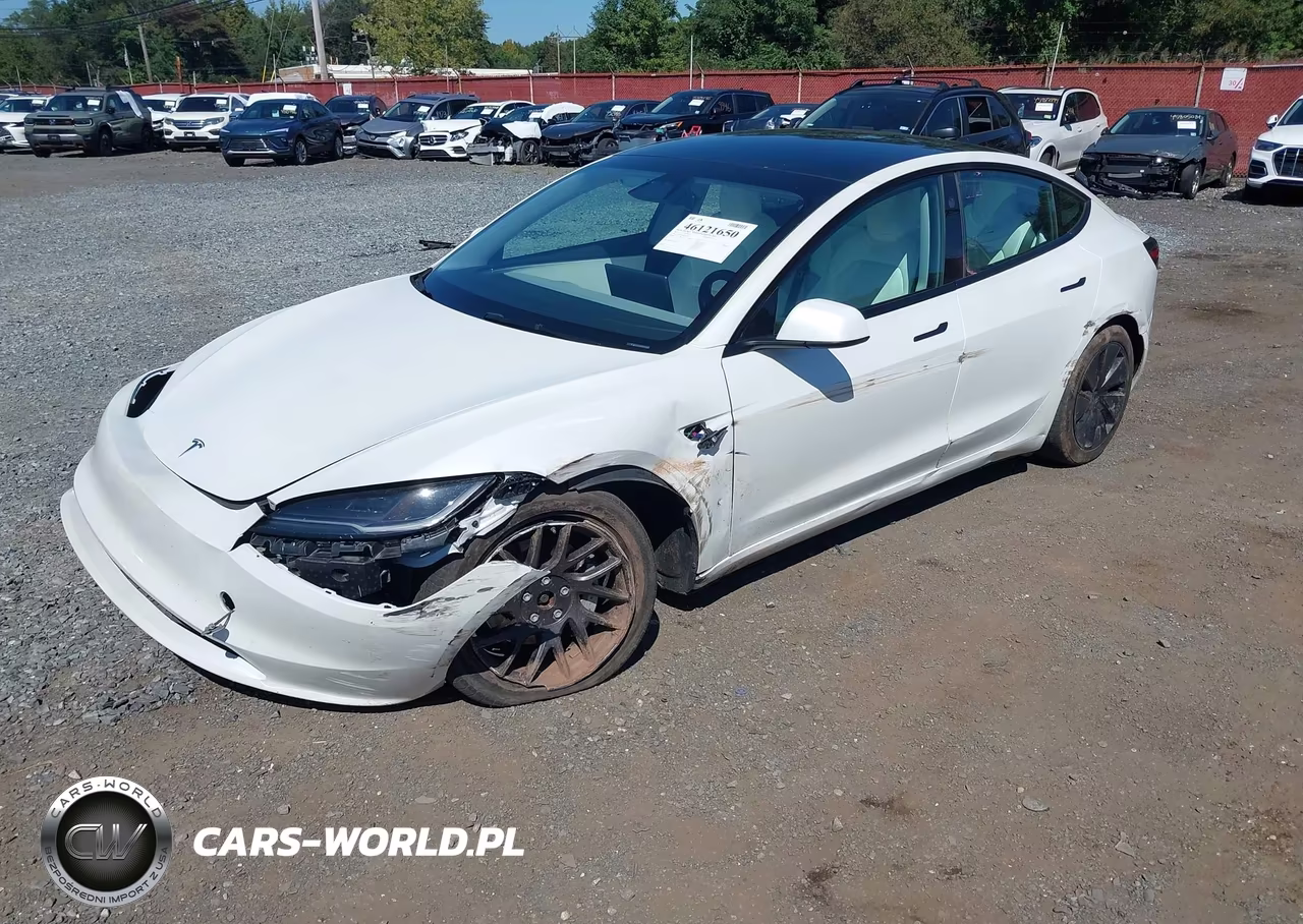 2024 Tesla Model 3 Long Range Dual Motor All-Wheel Drive VIN:5YJ3E1EB0RF754092 - 2