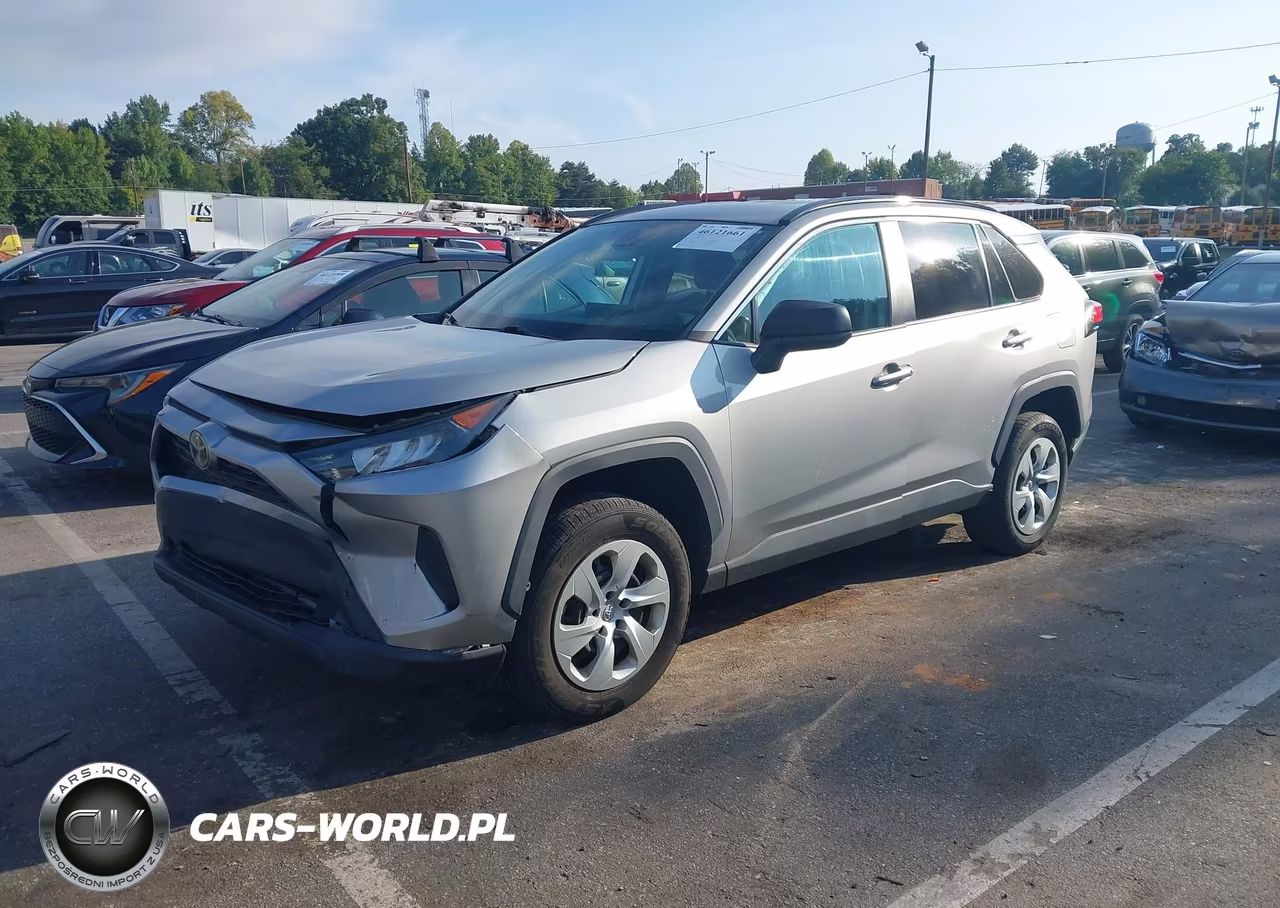 2021 Toyota Rav4 Le VIN:2T3H1RFV2MW135604 - 2