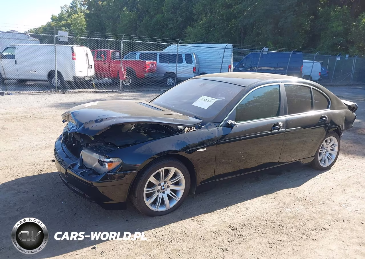 2002 BMW 745I VIN:WBAGL63482DP53422 - 2