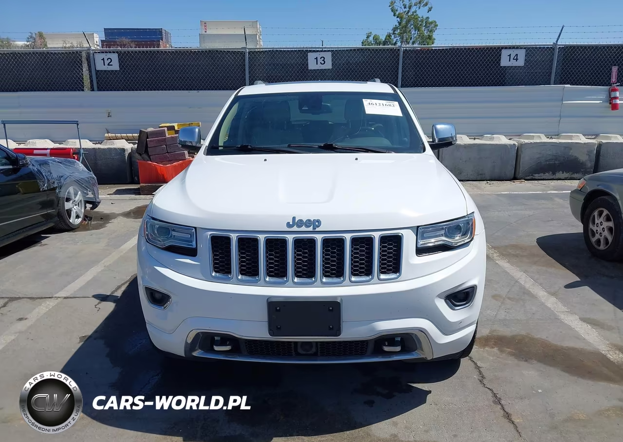 2015 Jeep Grand Cherokee Overland VIN:1C4RJECGXFC906481 - 12