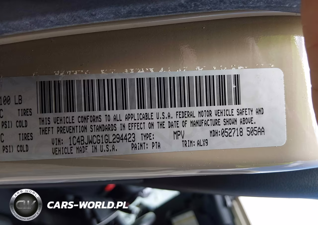 2016 Jeep Wrangler Rubicon Hard Rock VIN:1C4BJWCG1GL294423 - 9