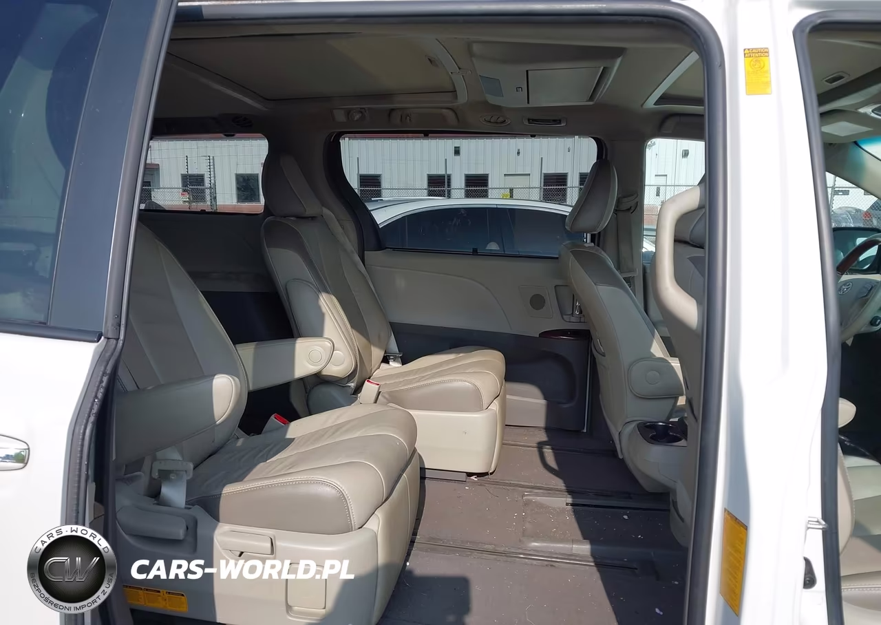 2014 Toyota Sienna Limited V6 7 Passenger VIN:5TDYK3DC7ES406980 - 8