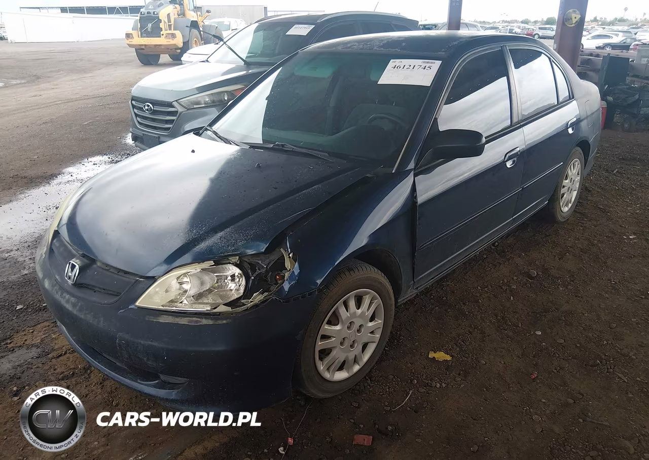 2004 Honda Civic Lx VIN:2HGES16594H513033 - 6