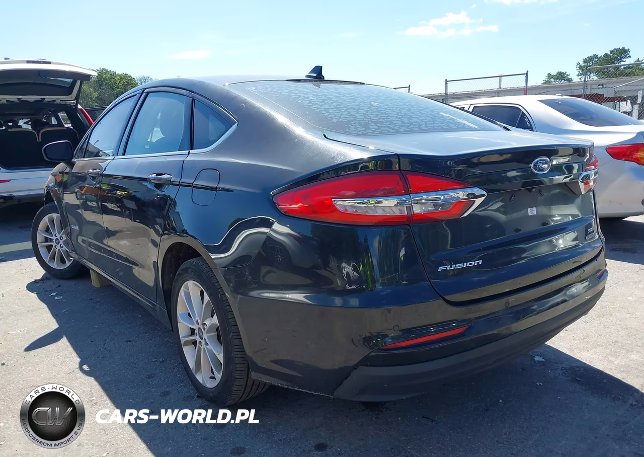 2019 Ford Fusion Hybrid Se VIN:3FA6P0LU8KR262149 - 3