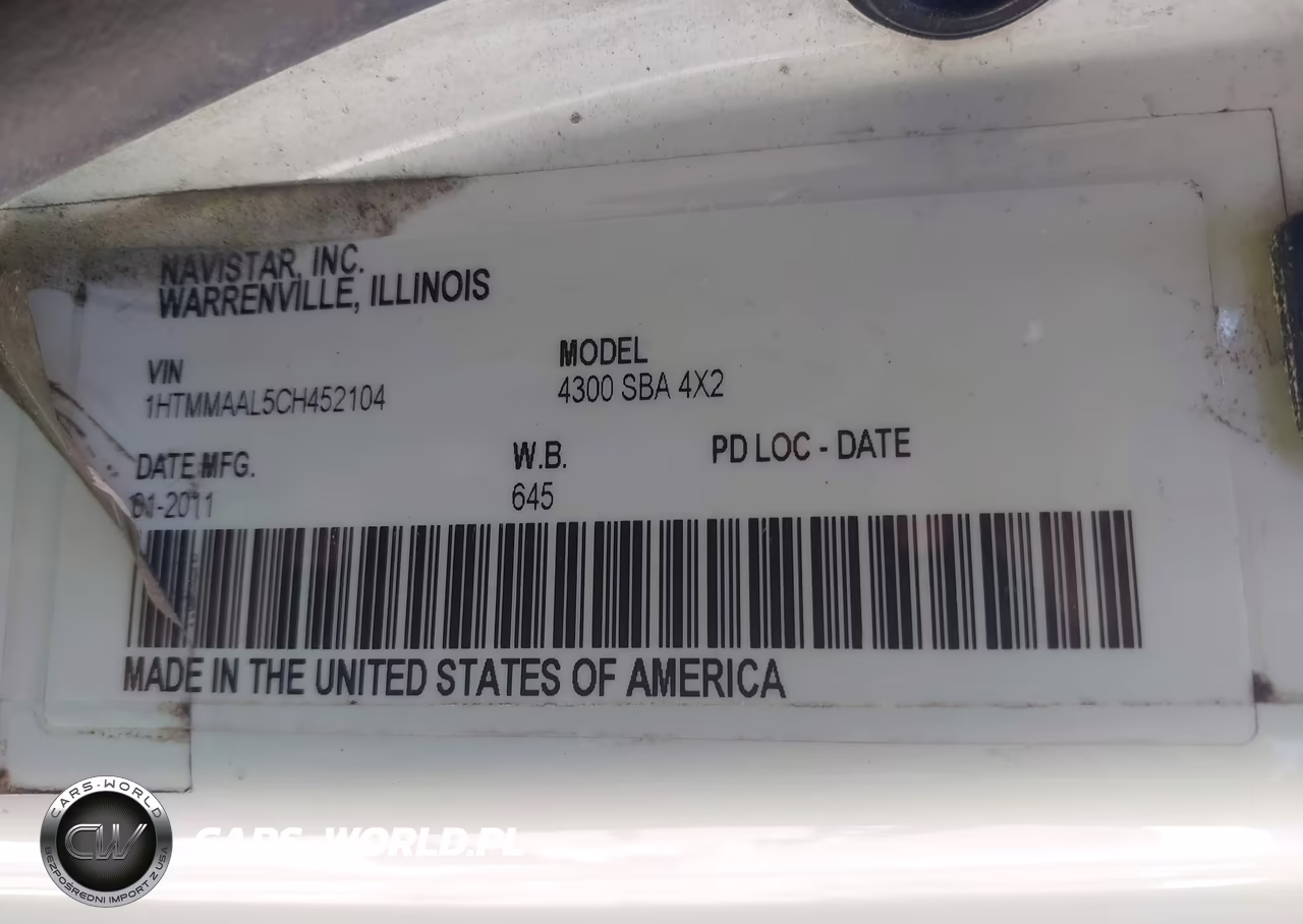 2012 International 4000 4300 VIN:1HTMMAAL5CH452104 - 8