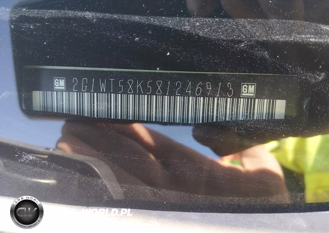 2008 Chevrolet Impala Lt VIN:2G1WT58K581246913 - 9