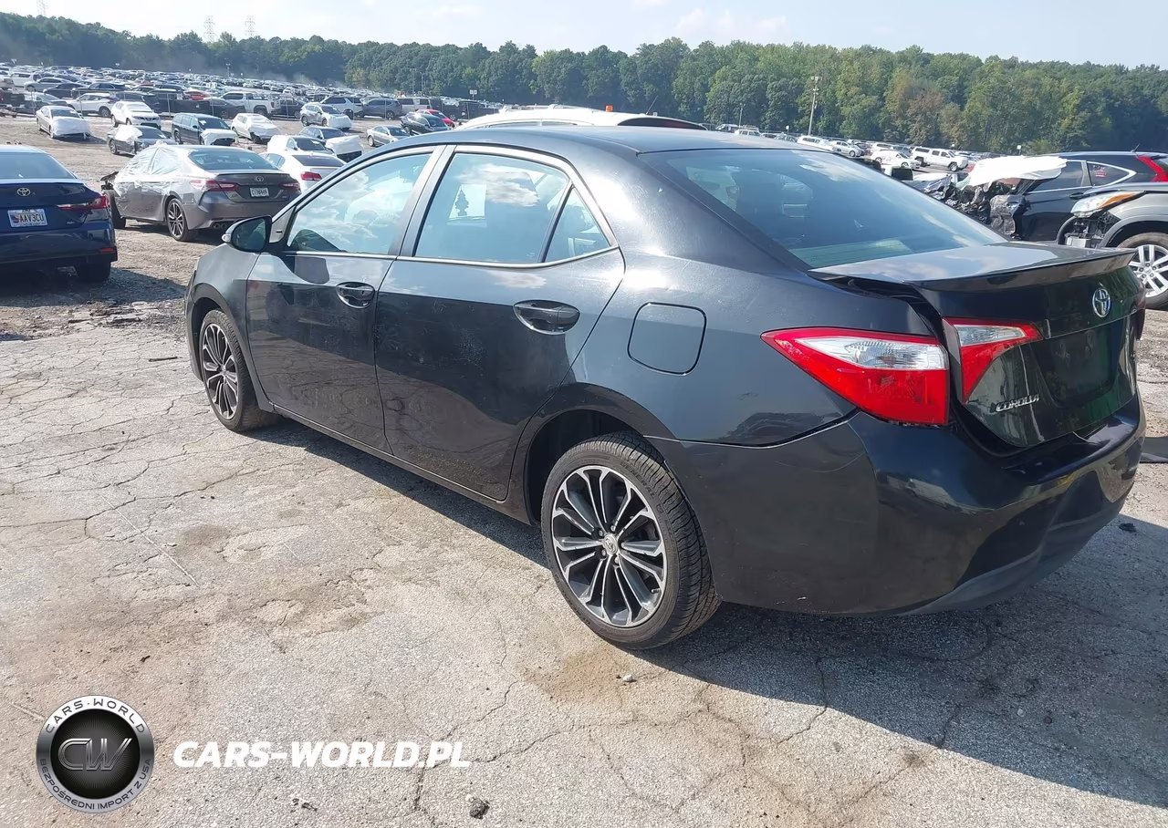 2014 Toyota Corolla S Plus VIN:2T1BURHE6EC217972 - 3