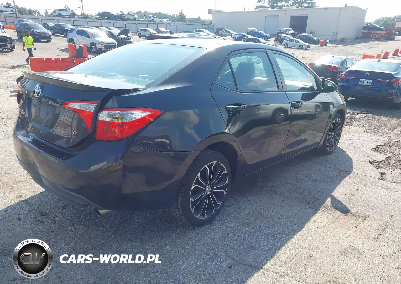 2014 Toyota Corolla S Plus VIN:2T1BURHE6EC217972 - 4