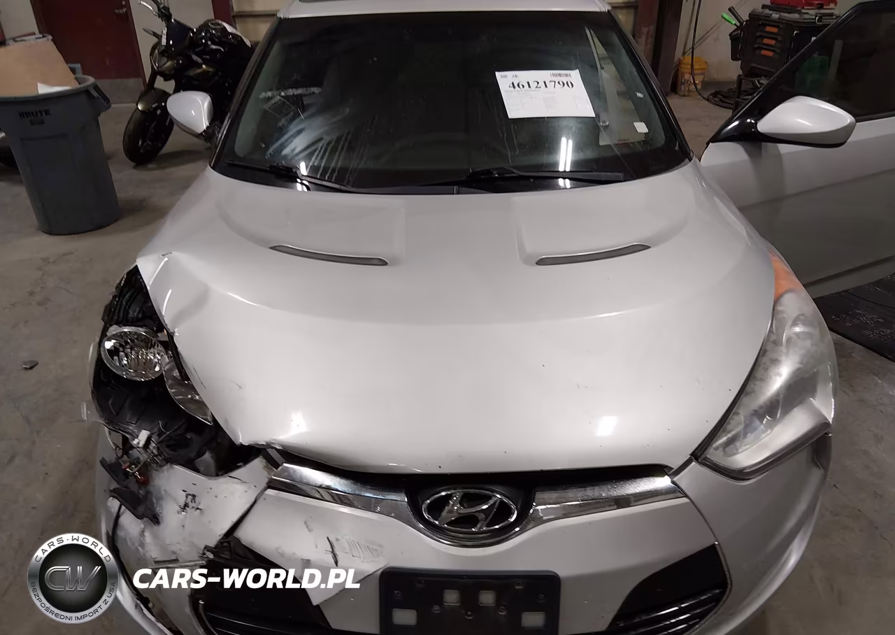 2013 Hyundai Veloster Base W-Black VIN:KMHTC6AD8DU103086 - 10