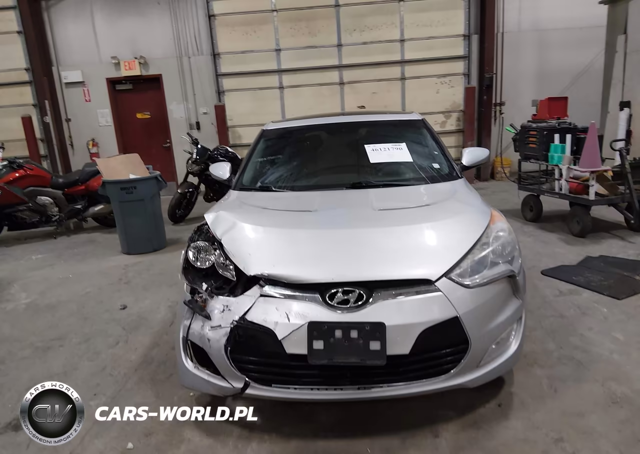 2013 Hyundai Veloster Base W-Black VIN:KMHTC6AD8DU103086 - 12