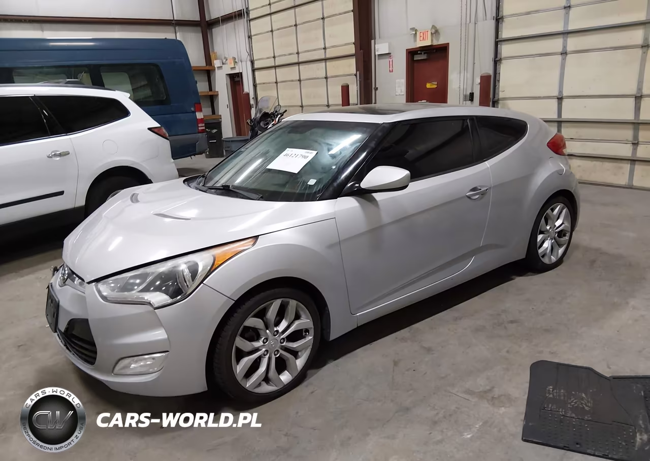 2013 Hyundai Veloster Base W-Black VIN:KMHTC6AD8DU103086 - 2