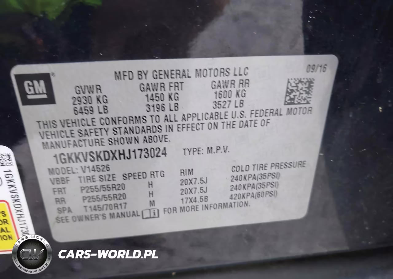 2017 GMC Acadia Limited Limited VIN:1GKKVSKDXHJ173024 - 9