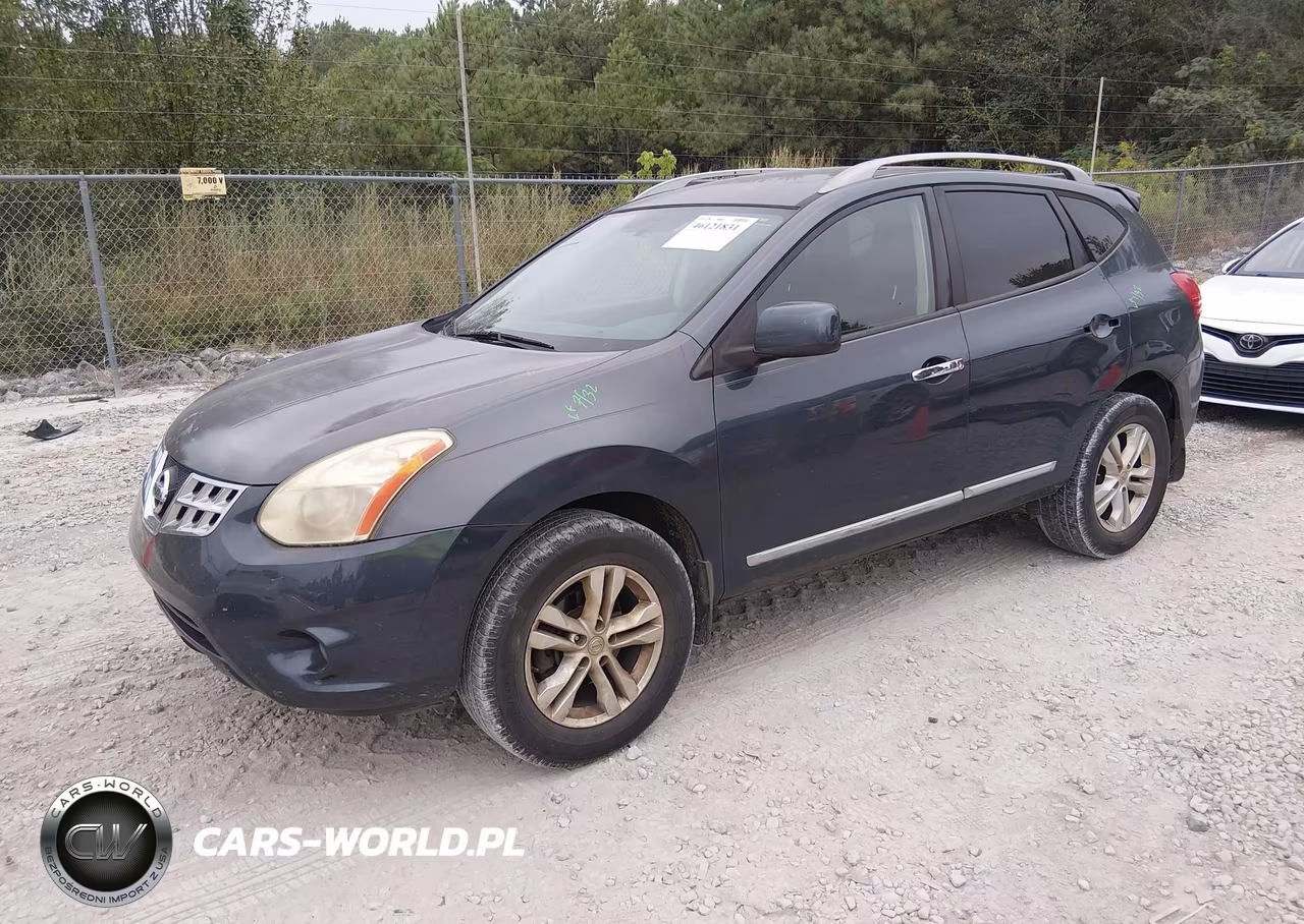 2013 Nissan Rogue Sv VIN:JN8AS5MT0DW024595 - 2