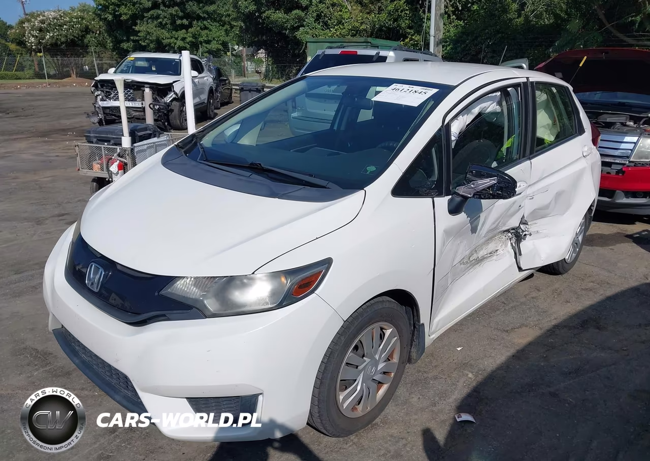 2016 Honda Fit Lx VIN:JHMGK5H54GX009869 - 2