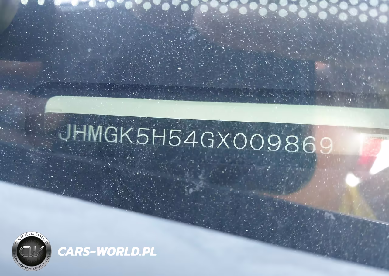 2016 Honda Fit Lx VIN:JHMGK5H54GX009869 - 9