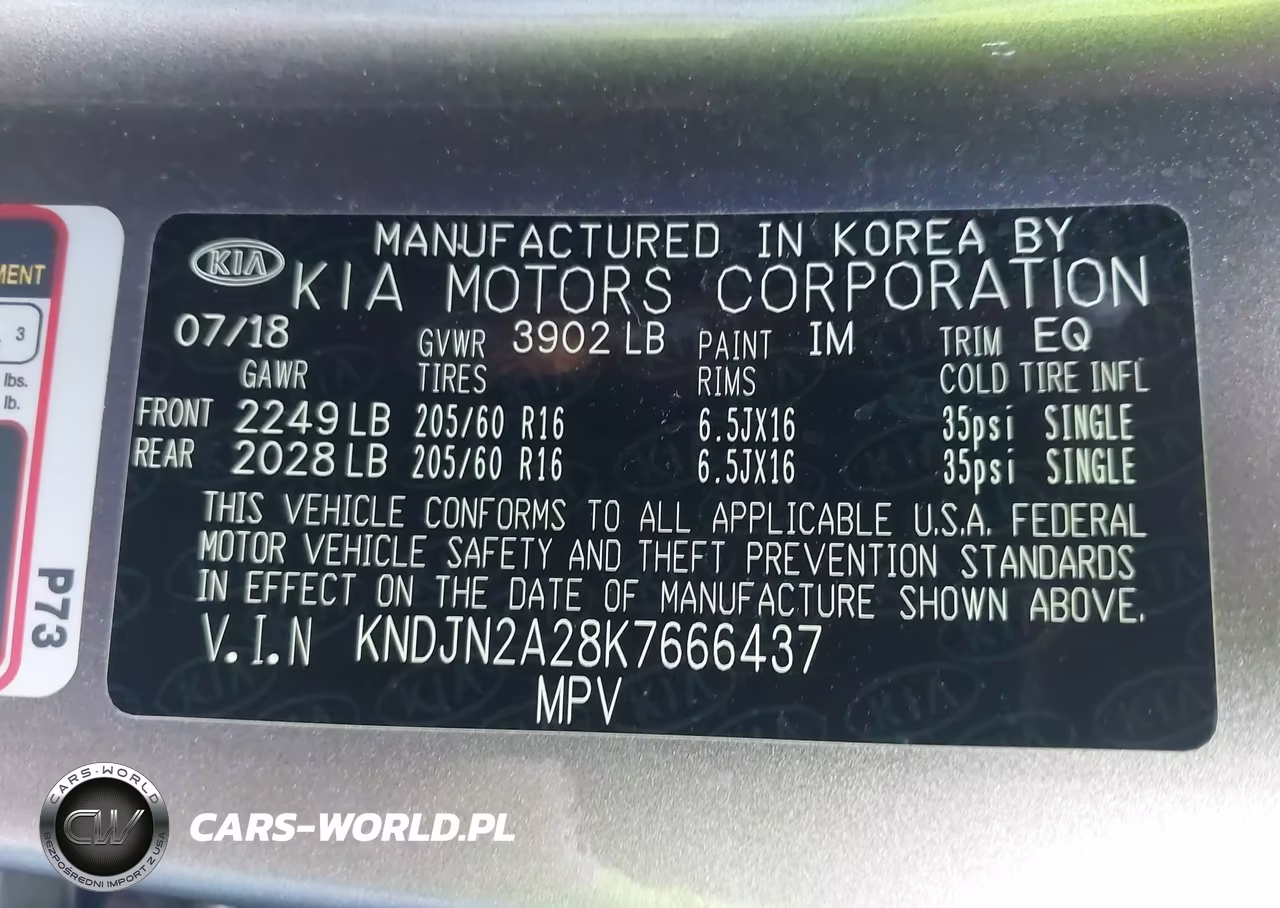 2019 Kia Soul VIN:KNDJN2A28K7666437 - 9