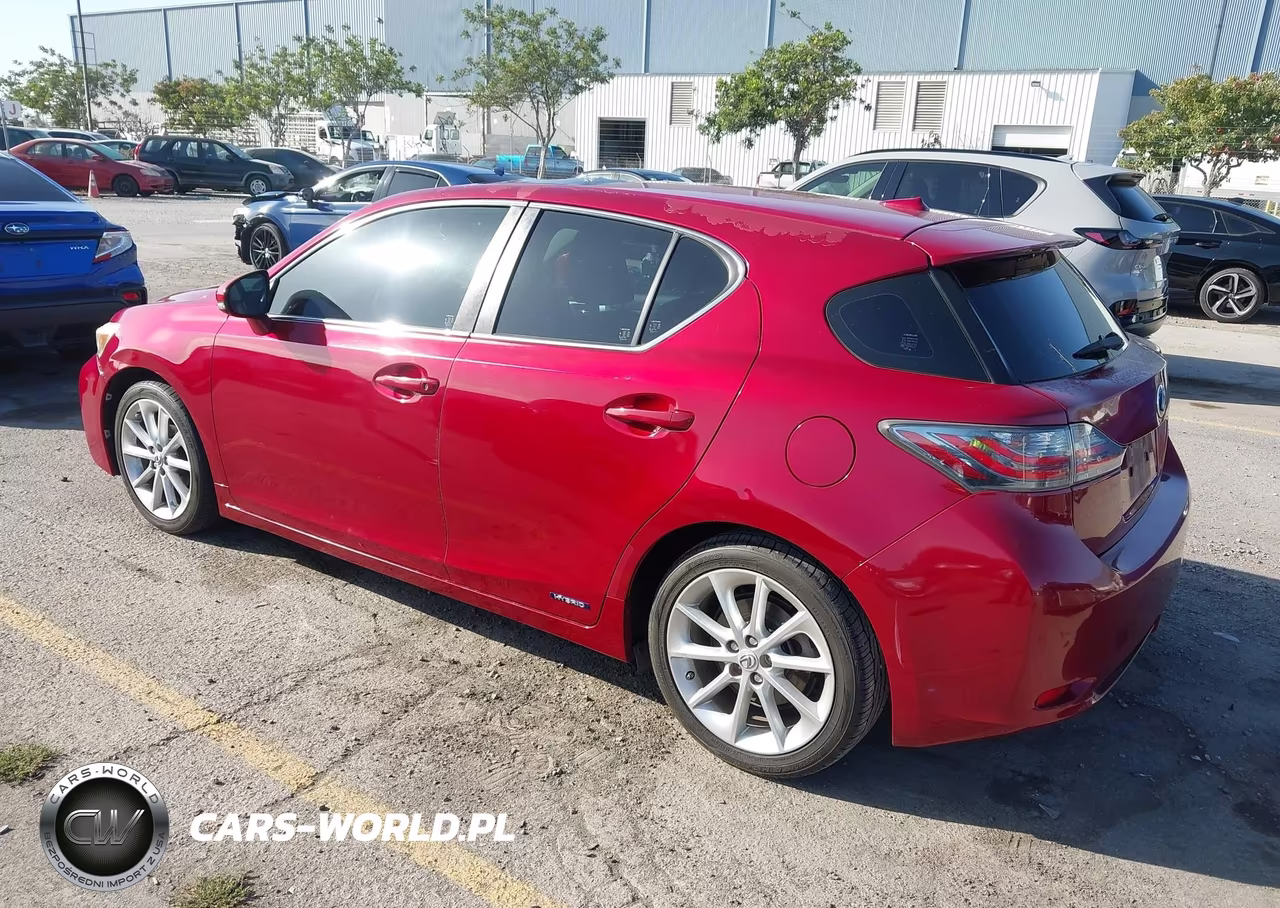 2012 Lexus Ct 200H Premium VIN:JTHKD5BH6C2092106 - 3