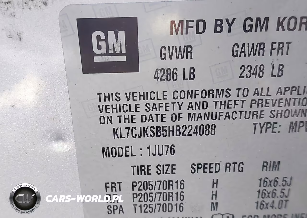 2017 Chevrolet Trax Ls VIN:KL7CJKSB5HB224088 - 9