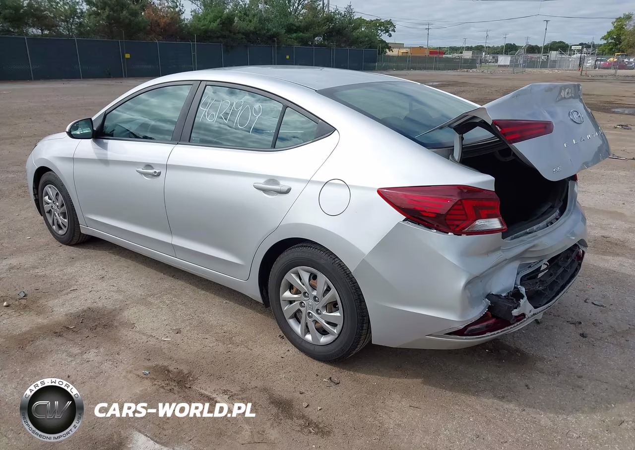 2019 Hyundai Elantra Se VIN:KMHD74LFXKU778544 - 3