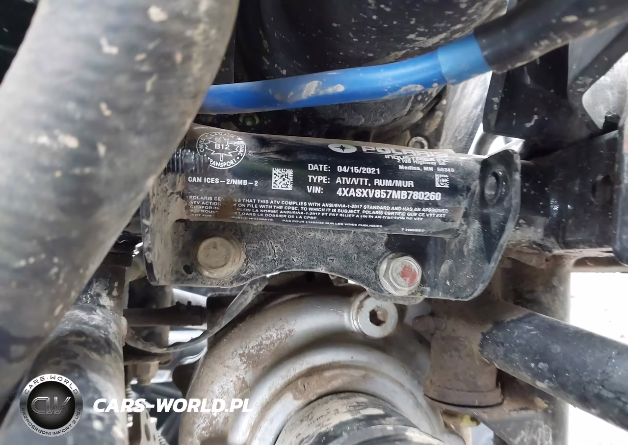 2021 Polaris Sportsman 850 Trail VIN:4XASXV857MB780260 - 10