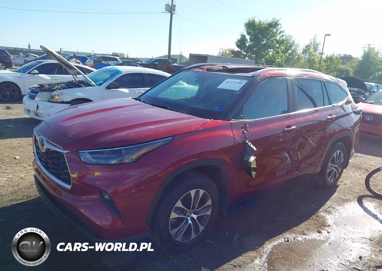 2024 Toyota Highlander Xle VIN:5TDKDRBH9RS570965 - 2