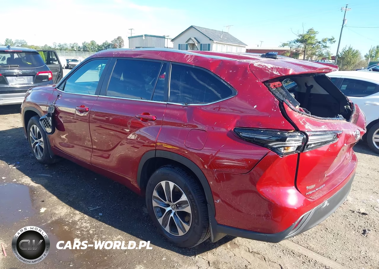 2024 Toyota Highlander Xle VIN:5TDKDRBH9RS570965 - 3