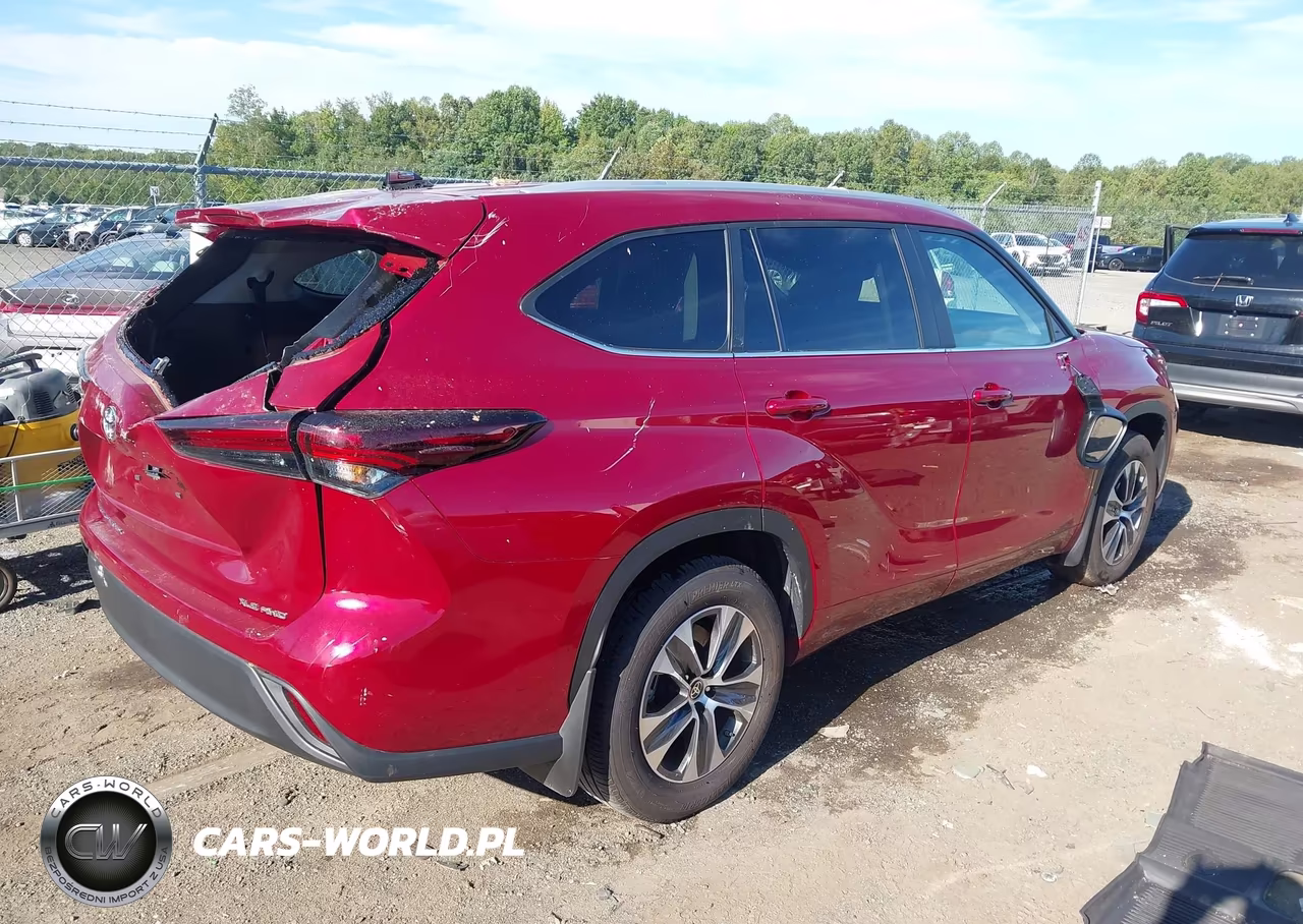 2024 Toyota Highlander Xle VIN:5TDKDRBH9RS570965 - 4