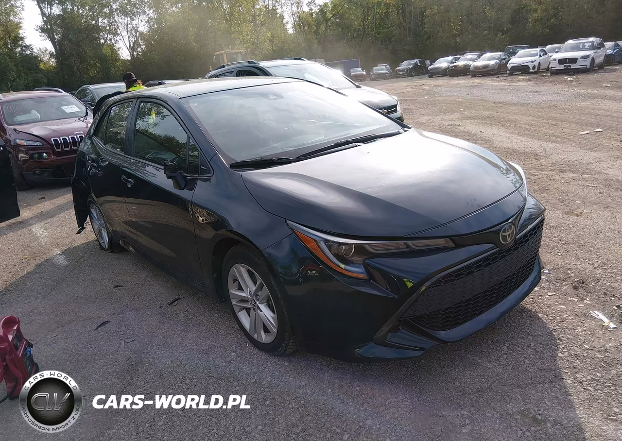 2019 Toyota Corolla Se VIN:JTNK4RBE9K3026331 - 1