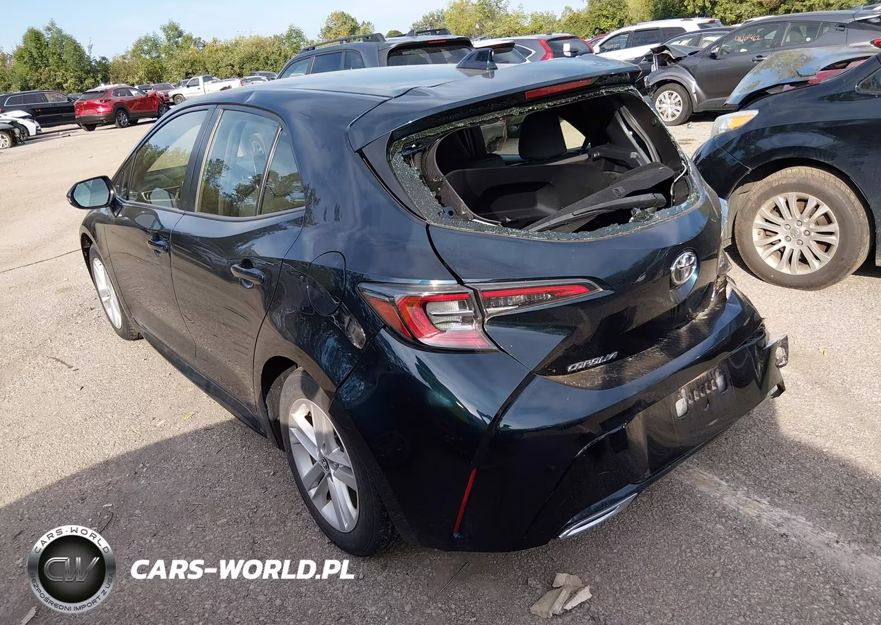 2019 Toyota Corolla Se VIN:JTNK4RBE9K3026331 - 3