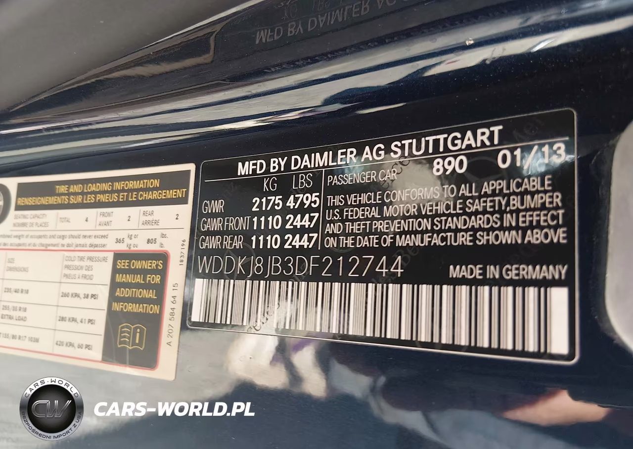 2013 Mercedes-Benz E 350 4Matic VIN:WDDKJ8JB3DF212744 - 9