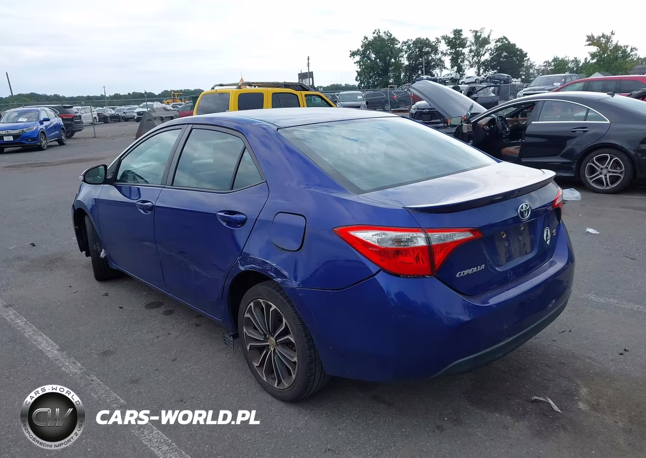 2014 Toyota Corolla S Plus VIN:2T1BURHEXEC111380 - 3
