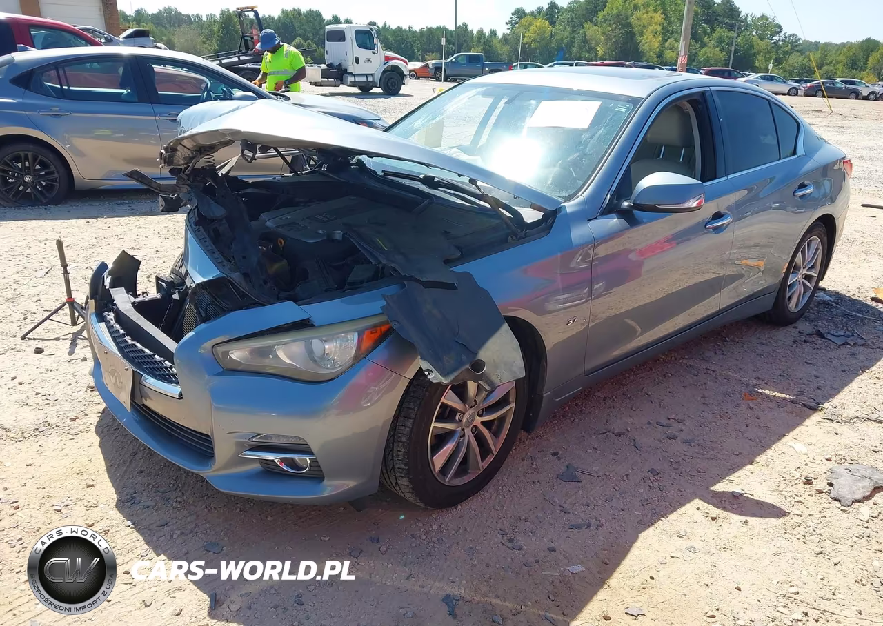 2014 Infiniti Q50 Premium VIN:JN1BV7AR9EM693735 - 2