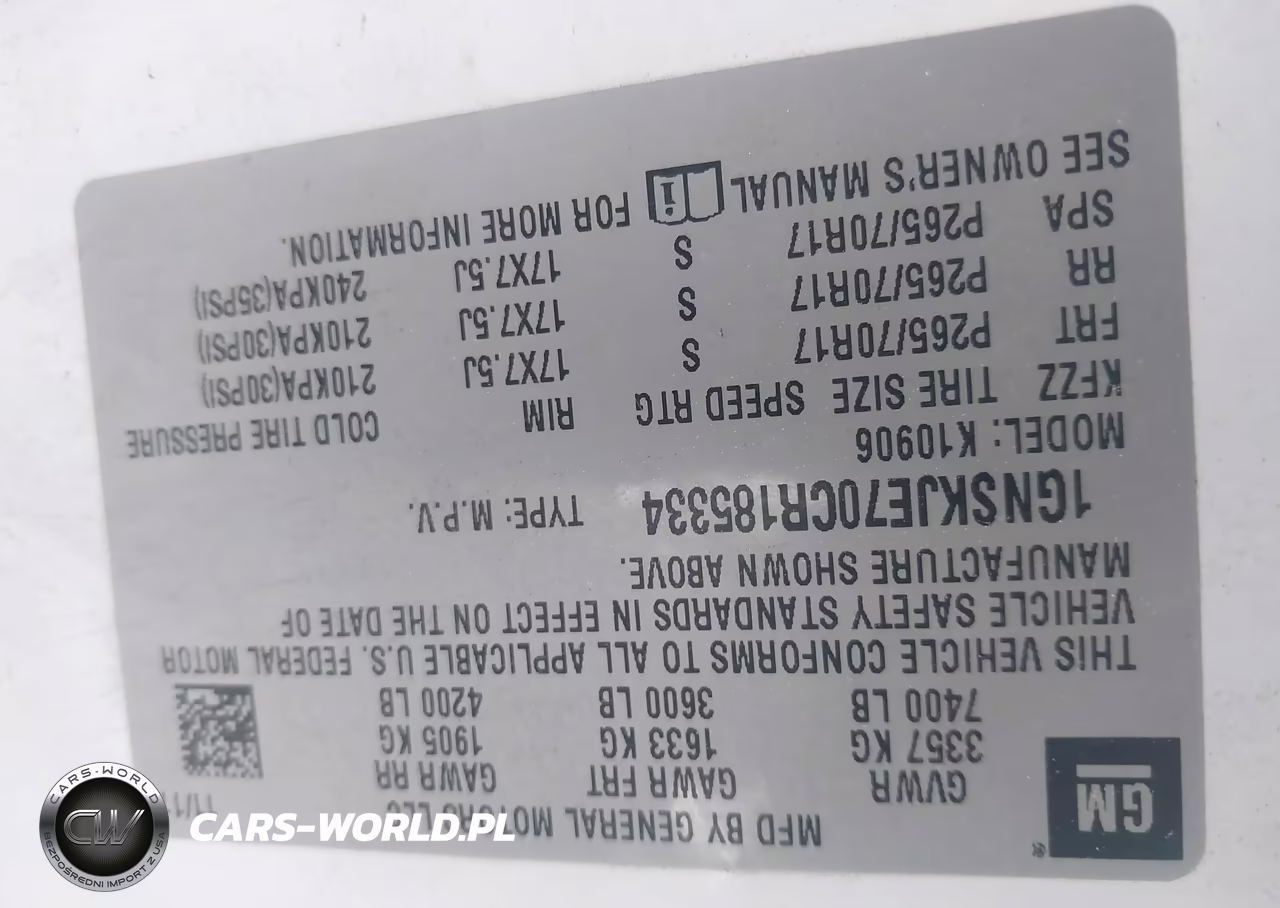 2012 Chevrolet Suburban 1500 Lt VIN:1GNSKJE70CR185334 - 9