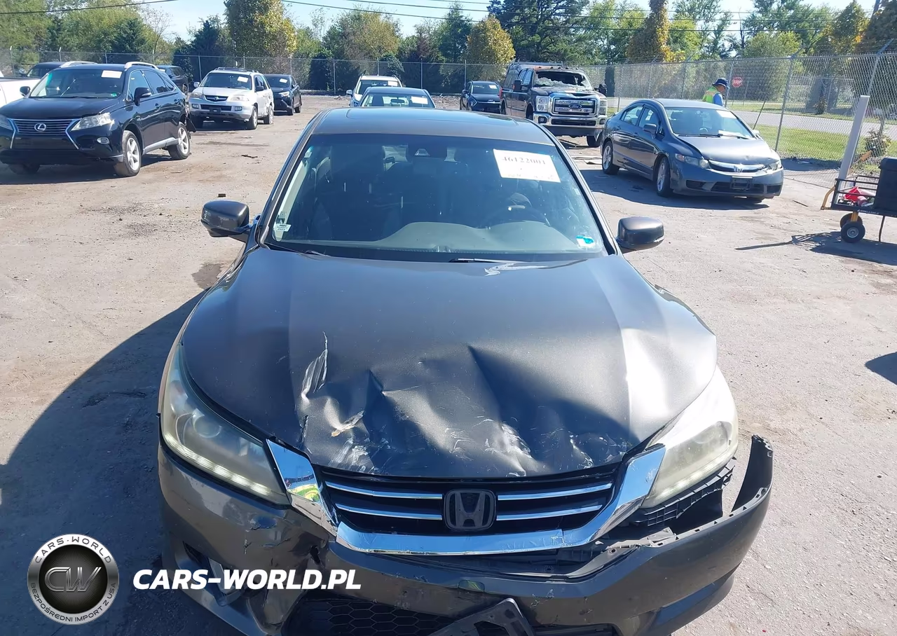 2013 Honda Accord Ex-L V-6 VIN:1HGCR3F86DA034026 - 11