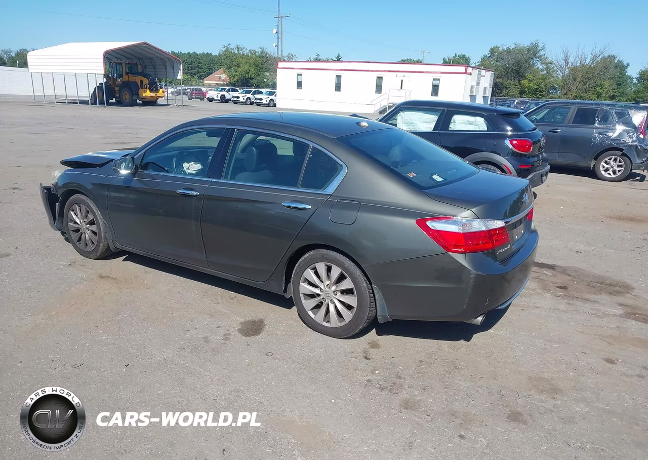 2013 Honda Accord Ex-L V-6 VIN:1HGCR3F86DA034026 - 3