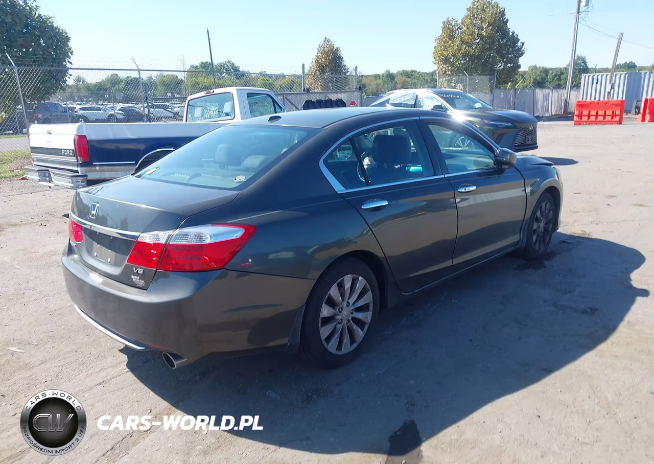 2013 Honda Accord Ex-L V-6 VIN:1HGCR3F86DA034026 - 4