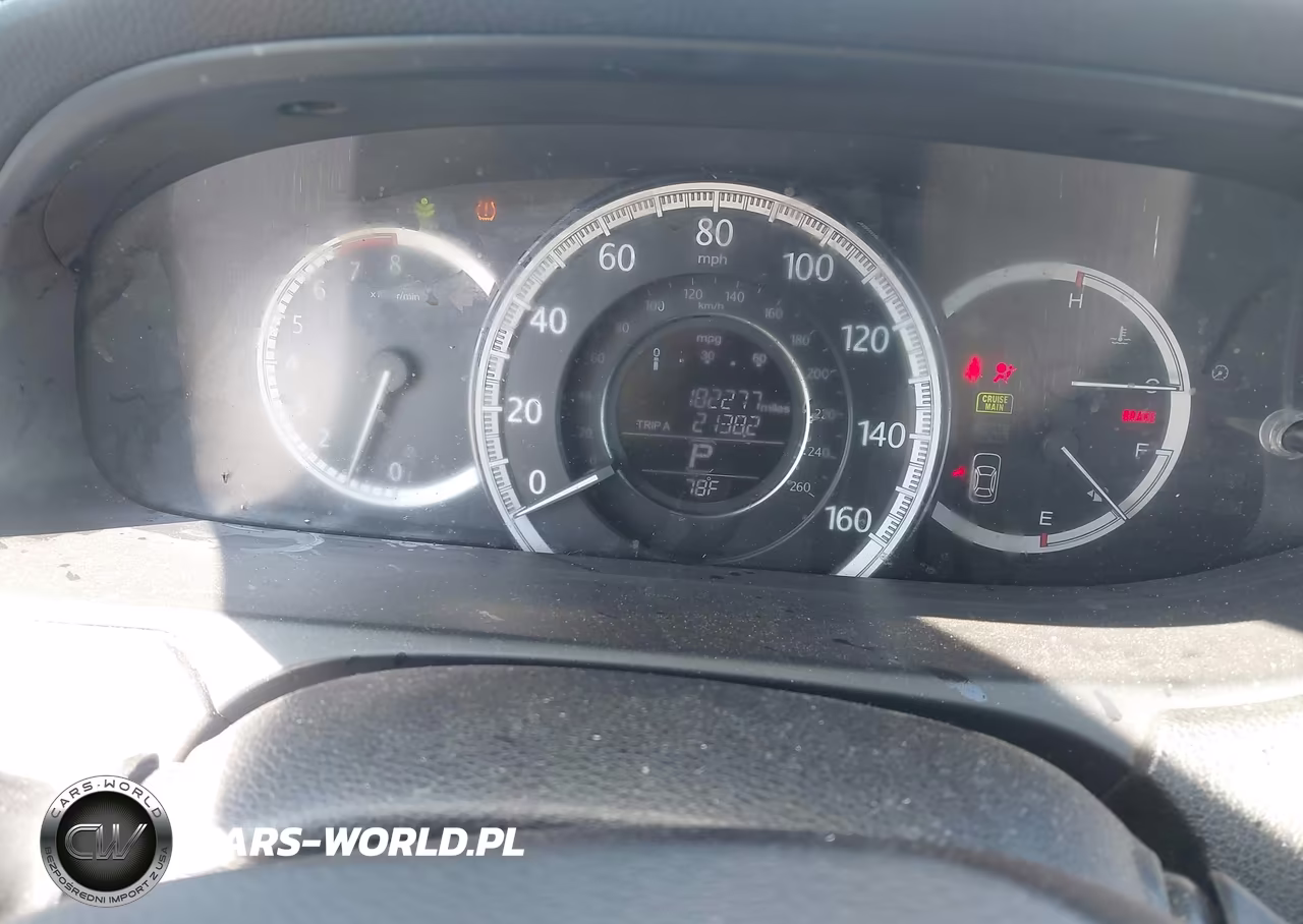2013 Honda Accord Ex-L V-6 VIN:1HGCR3F86DA034026 - 7