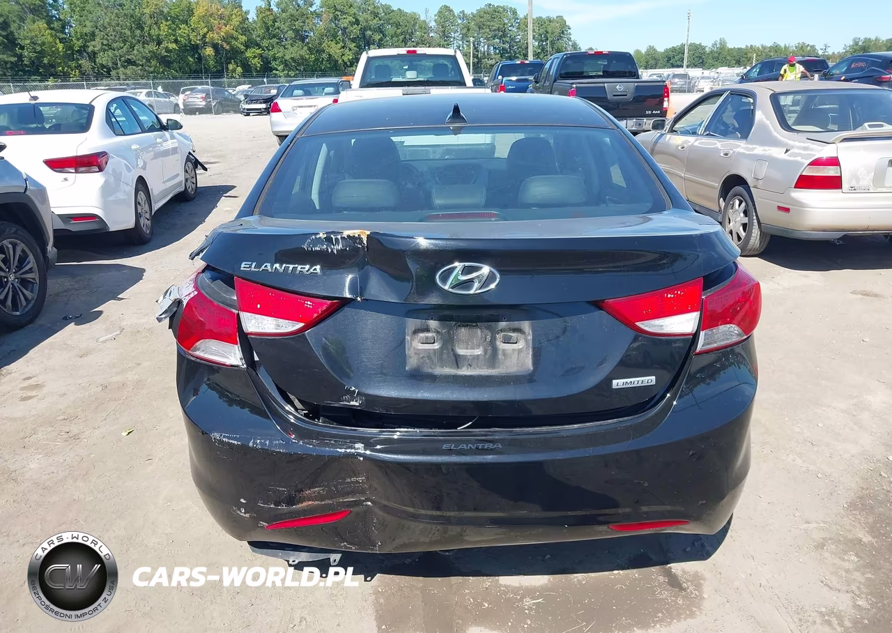 2013 Hyundai Elantra Limited VIN:KMHDH4AE3DU593861 - 16