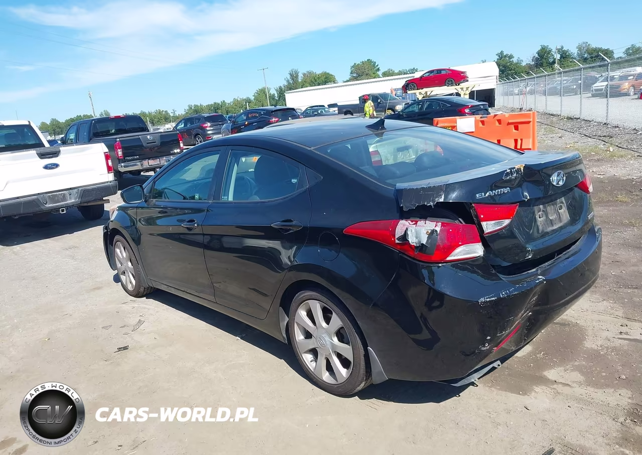 2013 Hyundai Elantra Limited VIN:KMHDH4AE3DU593861 - 3
