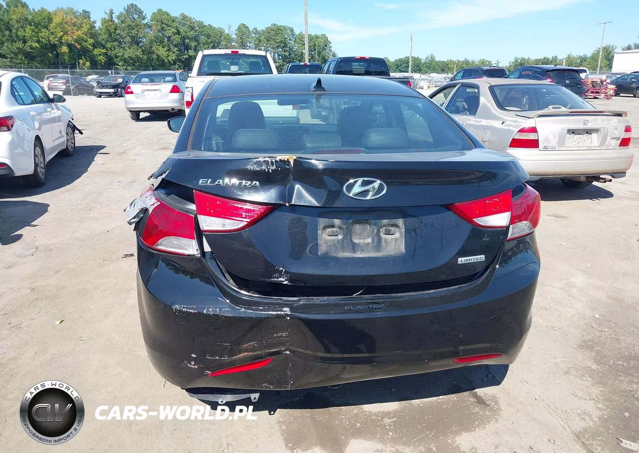 2013 Hyundai Elantra Limited VIN:KMHDH4AE3DU593861 - 6