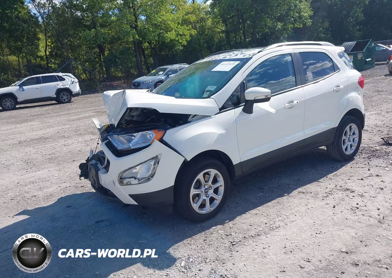 2020 Ford Ecosport Se VIN:MAJ6S3GL1LC391769 - 2