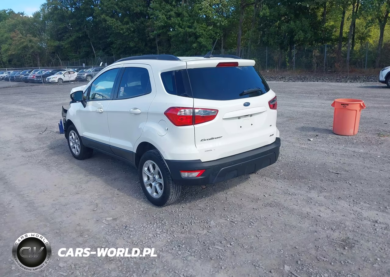 2020 Ford Ecosport Se VIN:MAJ6S3GL1LC391769 - 3