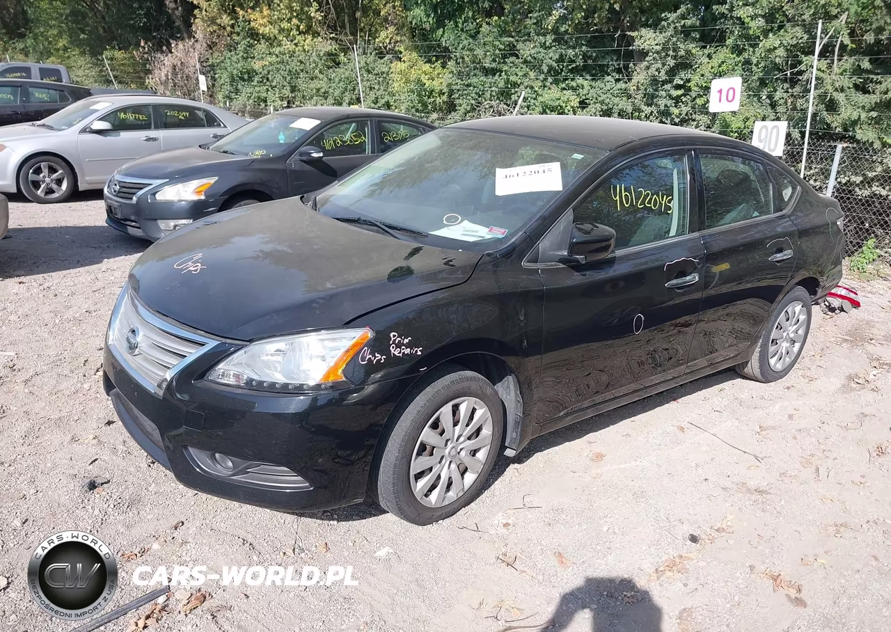 2015 Nissan Sentra Sv VIN:3N1AB7AP3FY381413 - 2