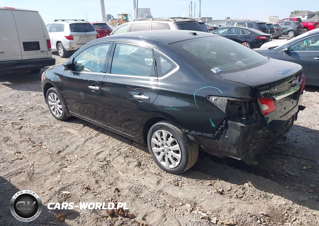 2015 Nissan Sentra Sv VIN:3N1AB7AP3FY381413 - 3