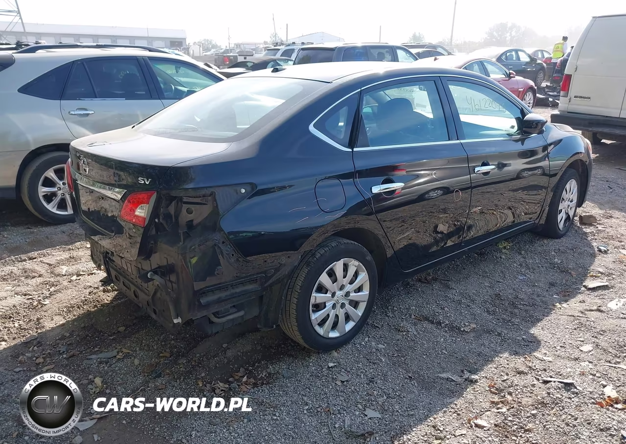 2015 Nissan Sentra Sv VIN:3N1AB7AP3FY381413 - 4