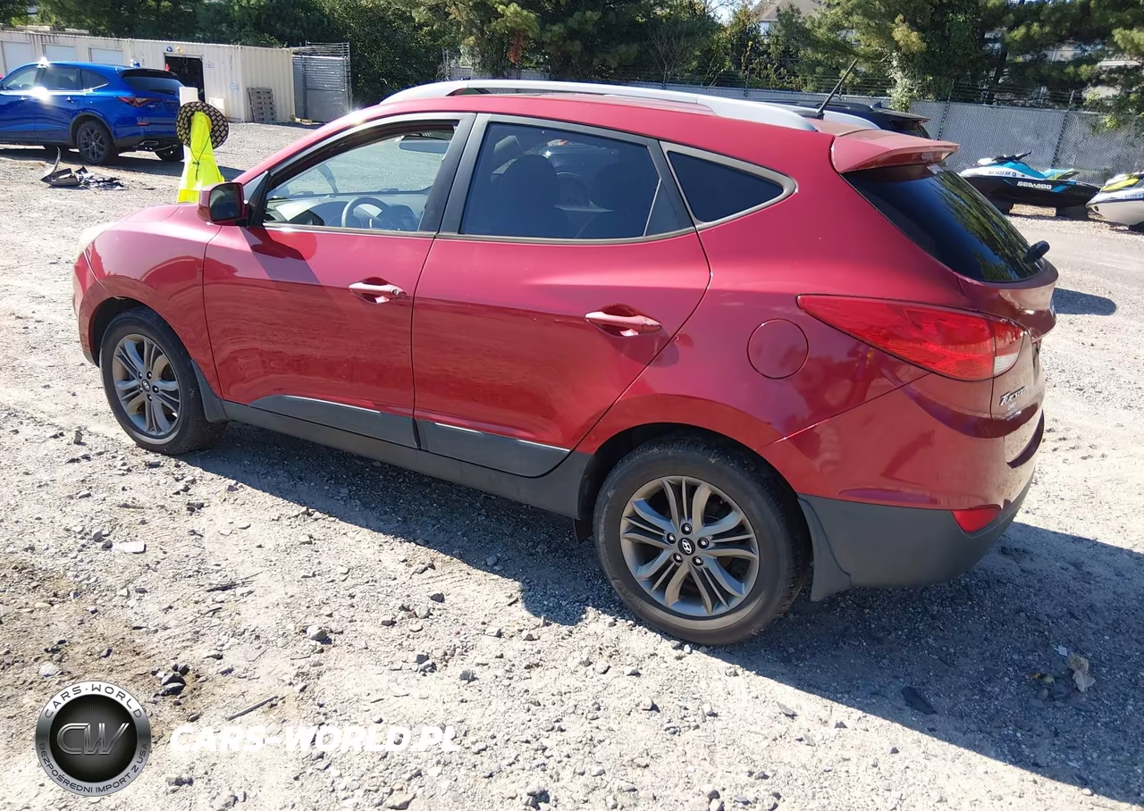2014 Hyundai Tucson Se VIN:KM8JU3AG4EU837870 - 3
