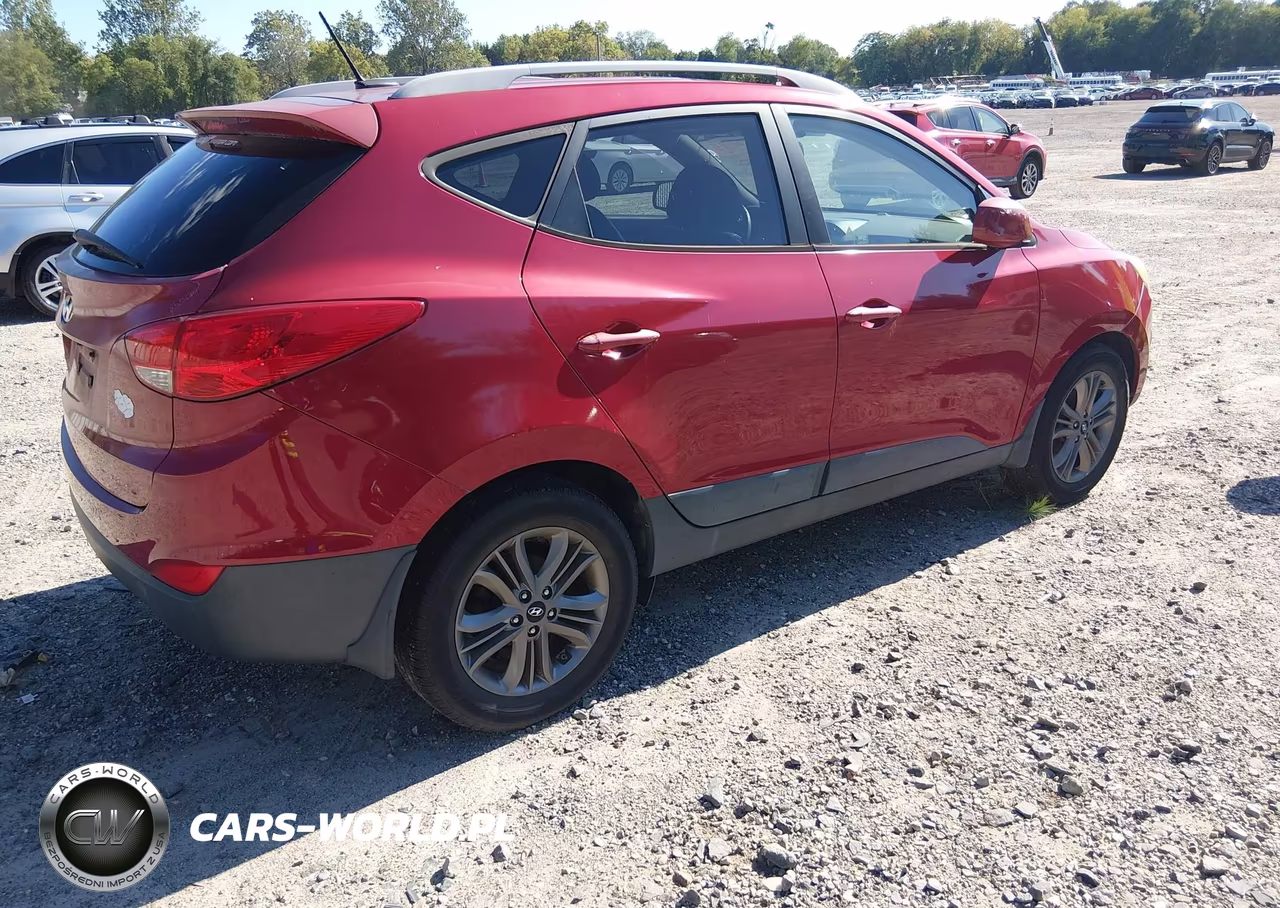 2014 Hyundai Tucson Se VIN:KM8JU3AG4EU837870 - 4