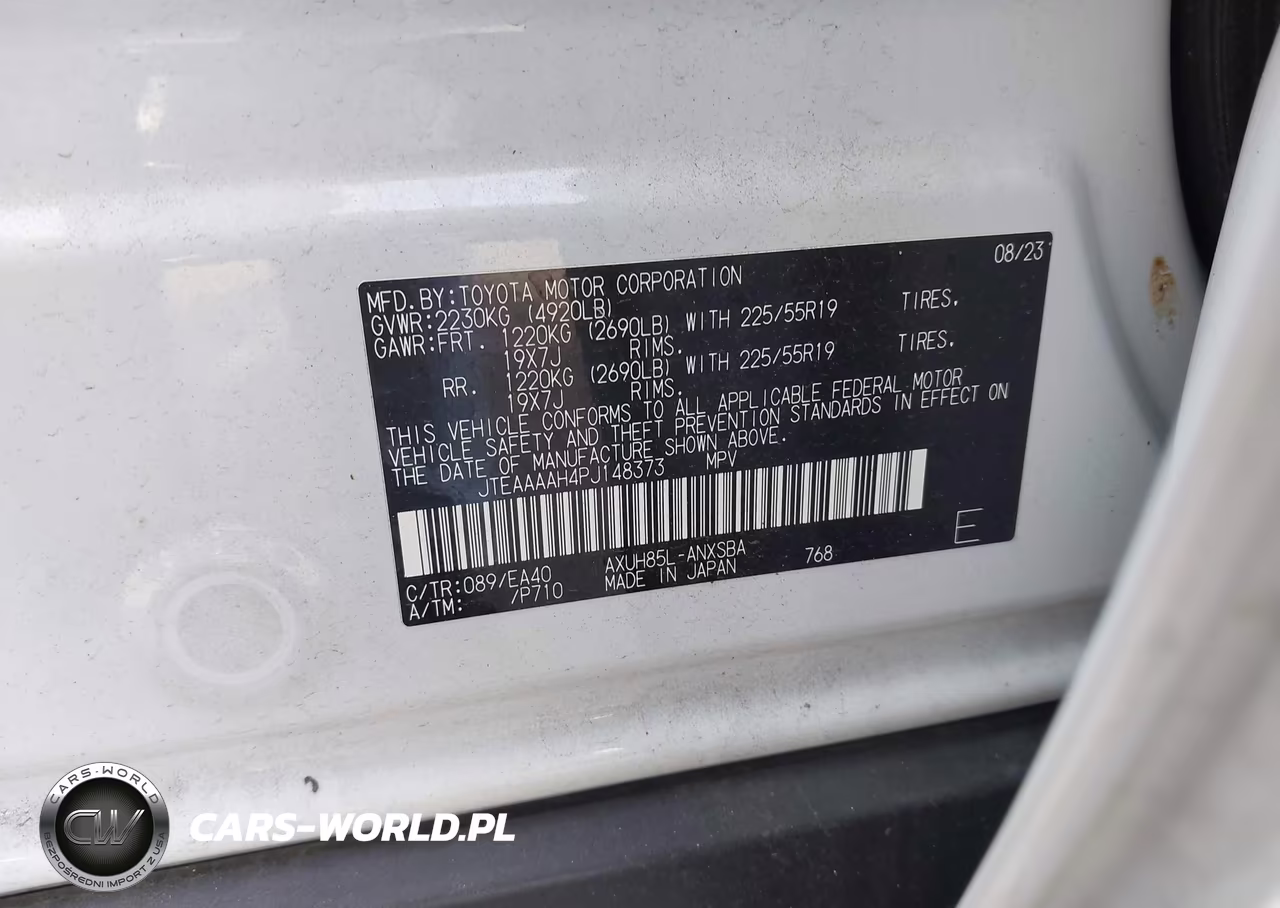 2023 Toyota Venza Le-Xle-Limited-Night Shade VIN:JTEAAAAH4PJ148373 - 9